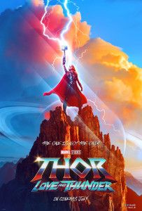 Thor Love and Thunder poster